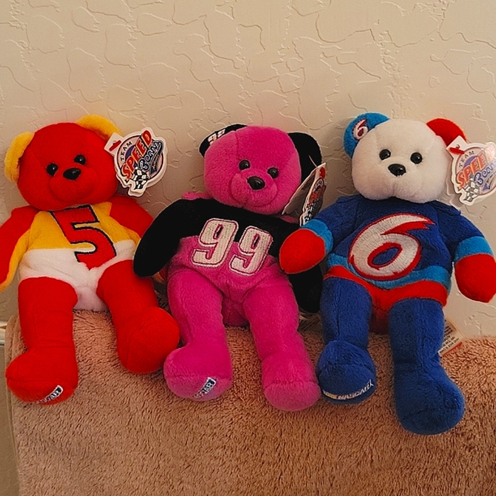 Official Nascar Collectable Bears